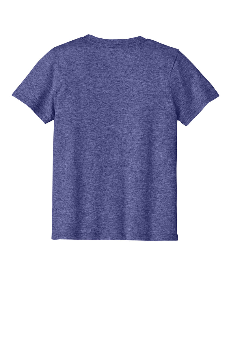 Port & Co Youth Easy Cotton Tee - Heather Purple