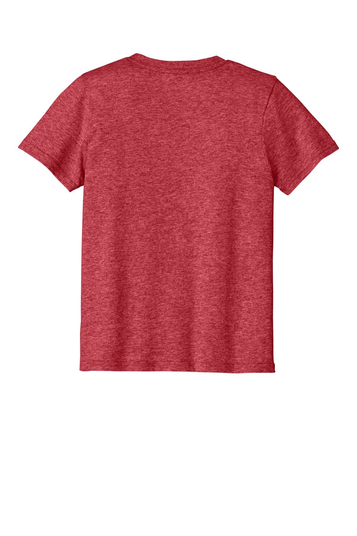 Port & Co Youth Easy Cotton Tee - Heather Red