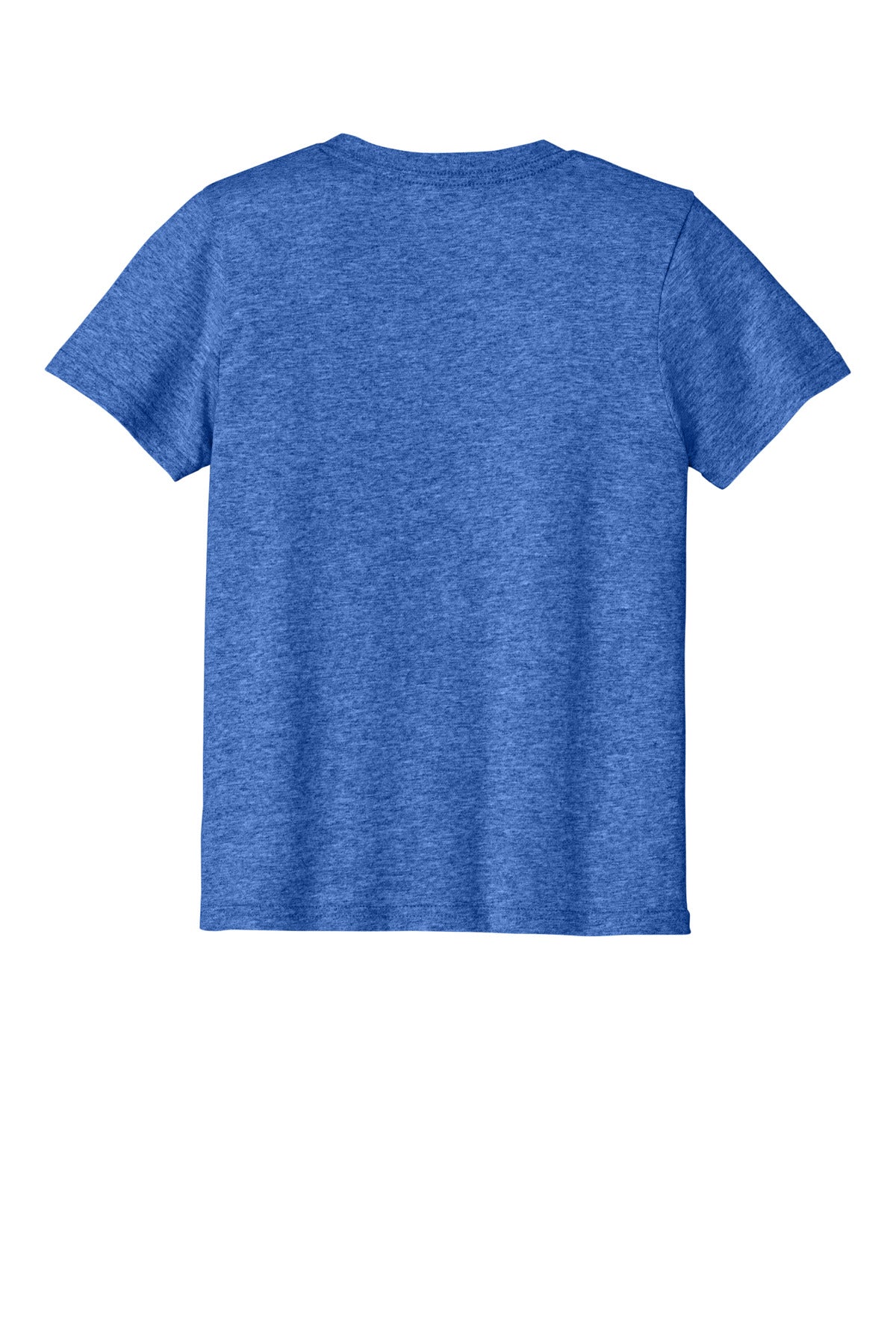 Port & Co Youth Easy Cotton Tee - Heather Royal