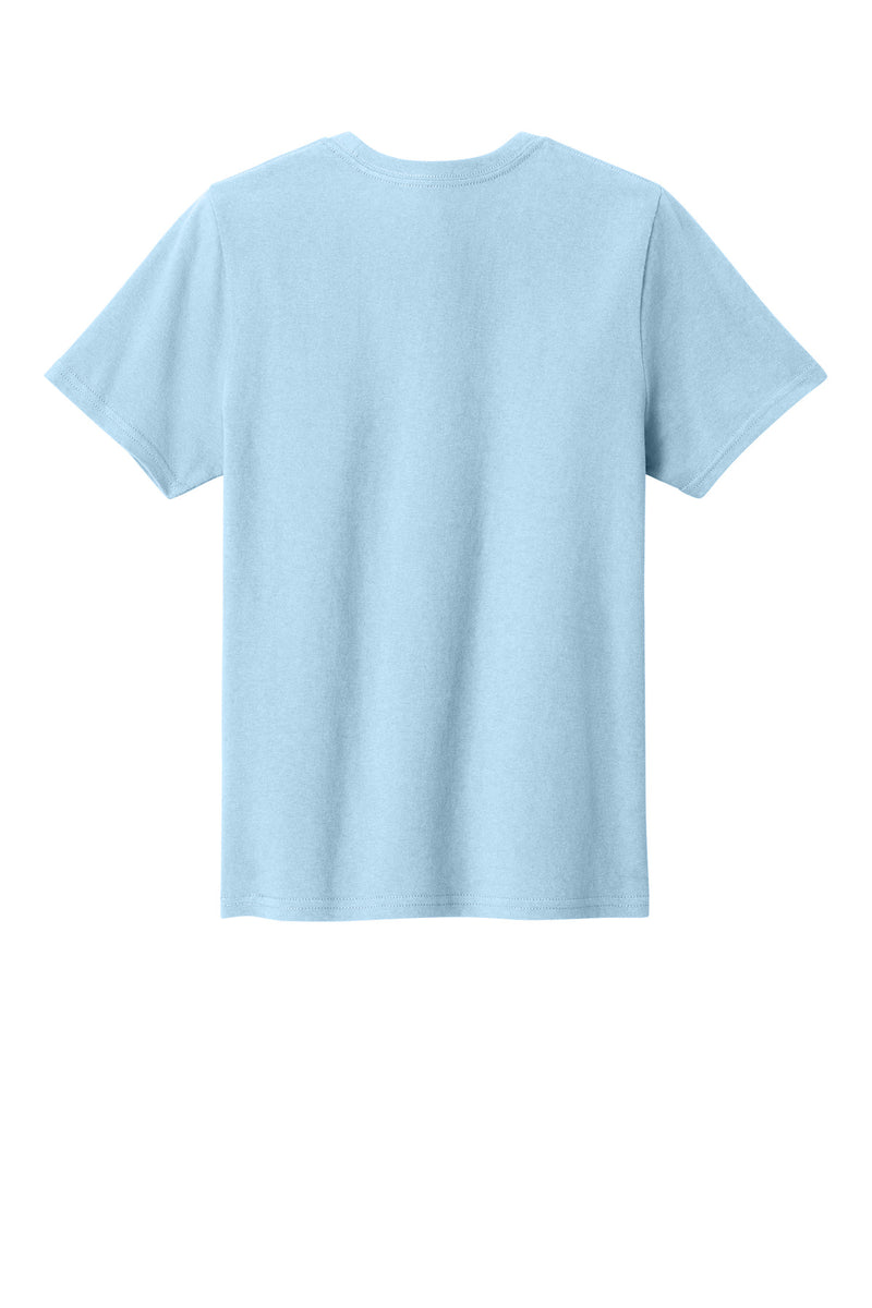 Port & Co Youth Easy Cotton Tee - Ice Blue