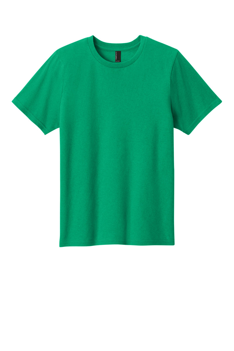 Port & Co Youth Easy Cotton Tee - Kelly