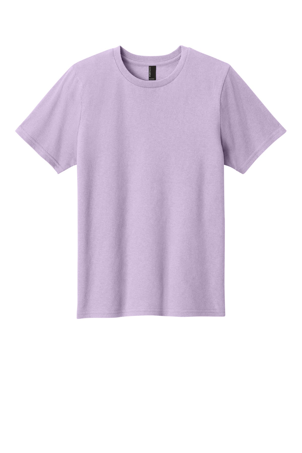 Port & Co Youth Easy Cotton Tee - Lavender