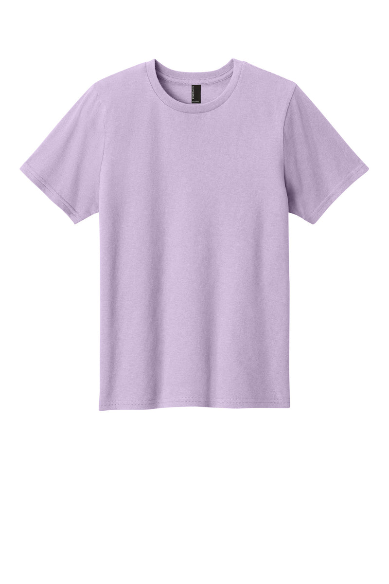 Port & Co Youth Easy Cotton Tee - Lavender