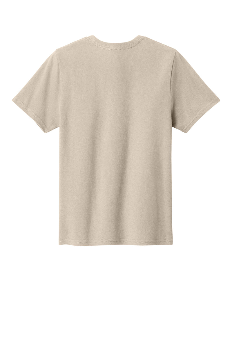 Port & Co Youth Easy Cotton Tee - Light Sand