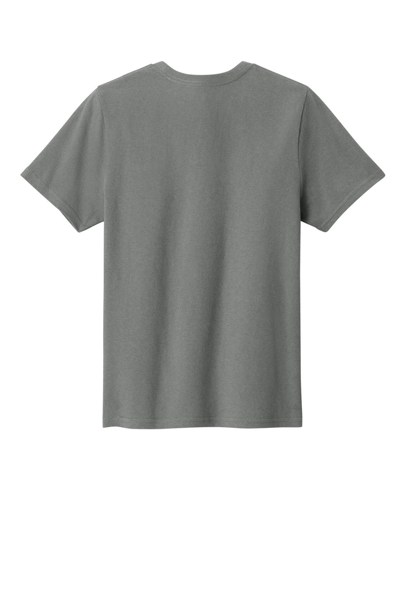 Port & Co Youth Easy Cotton Tee - Medium Grey