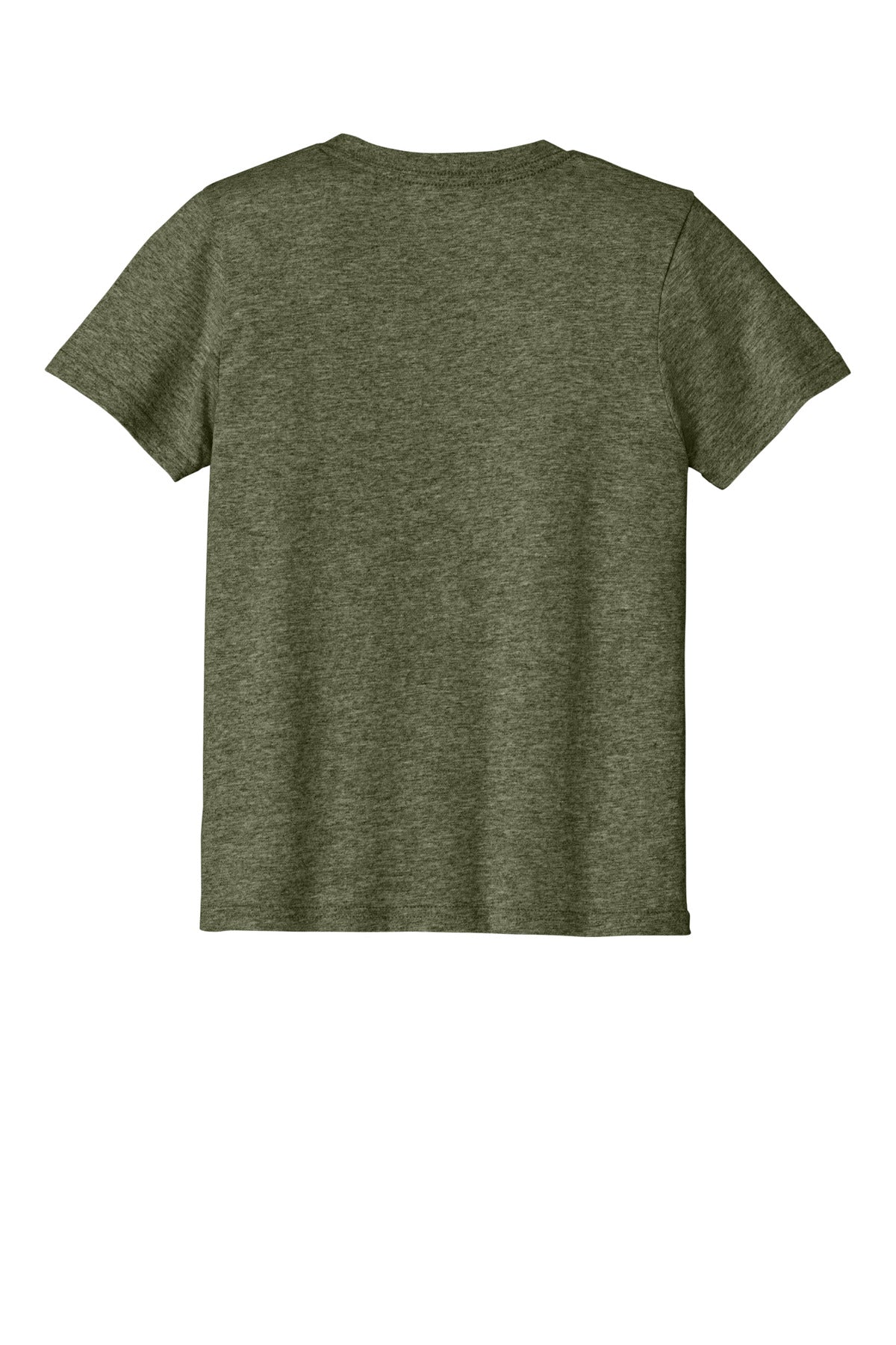 Port & Co Youth Easy Cotton Tee - Olive Drab Green Heather