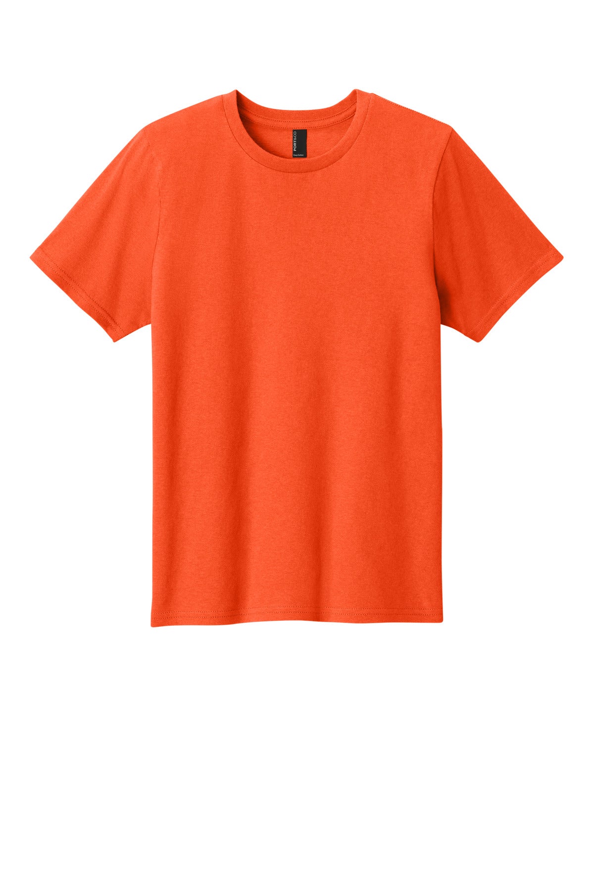 Port & Co Youth Easy Cotton Tee - Orange
