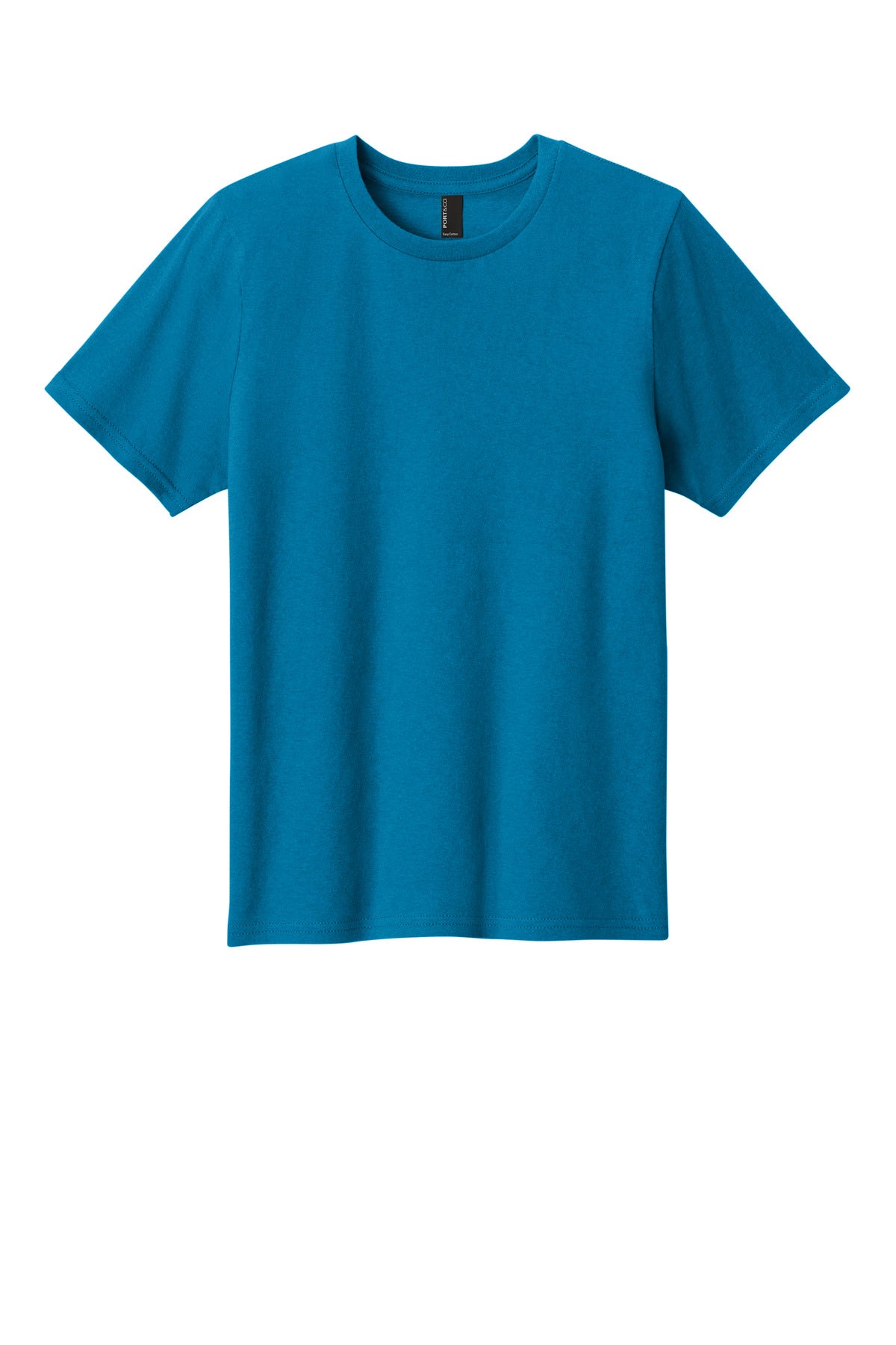 Port & Co Youth Easy Cotton Tee - Sapphire