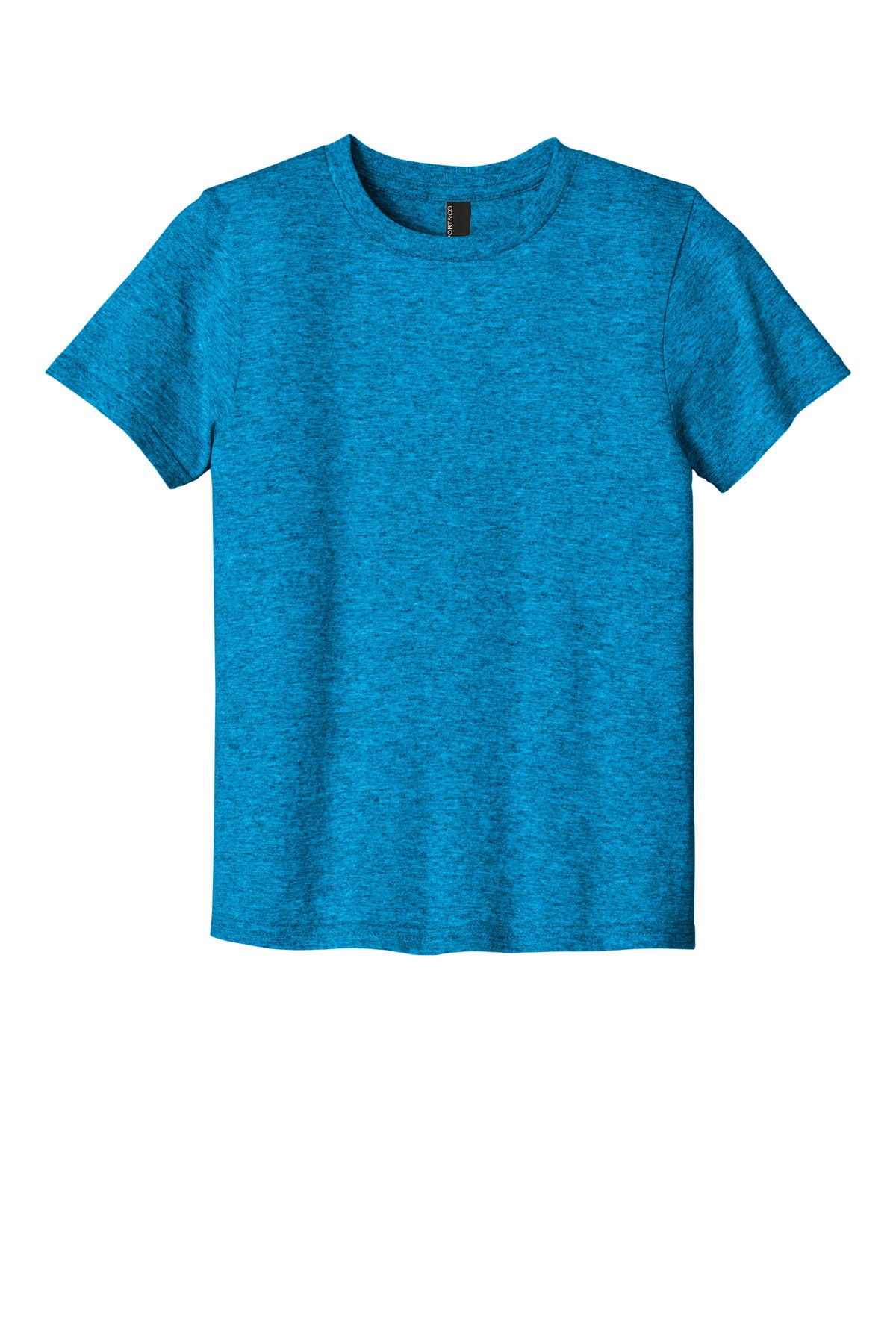 Port & Co Youth Easy Cotton Tee - Sapphire Heather