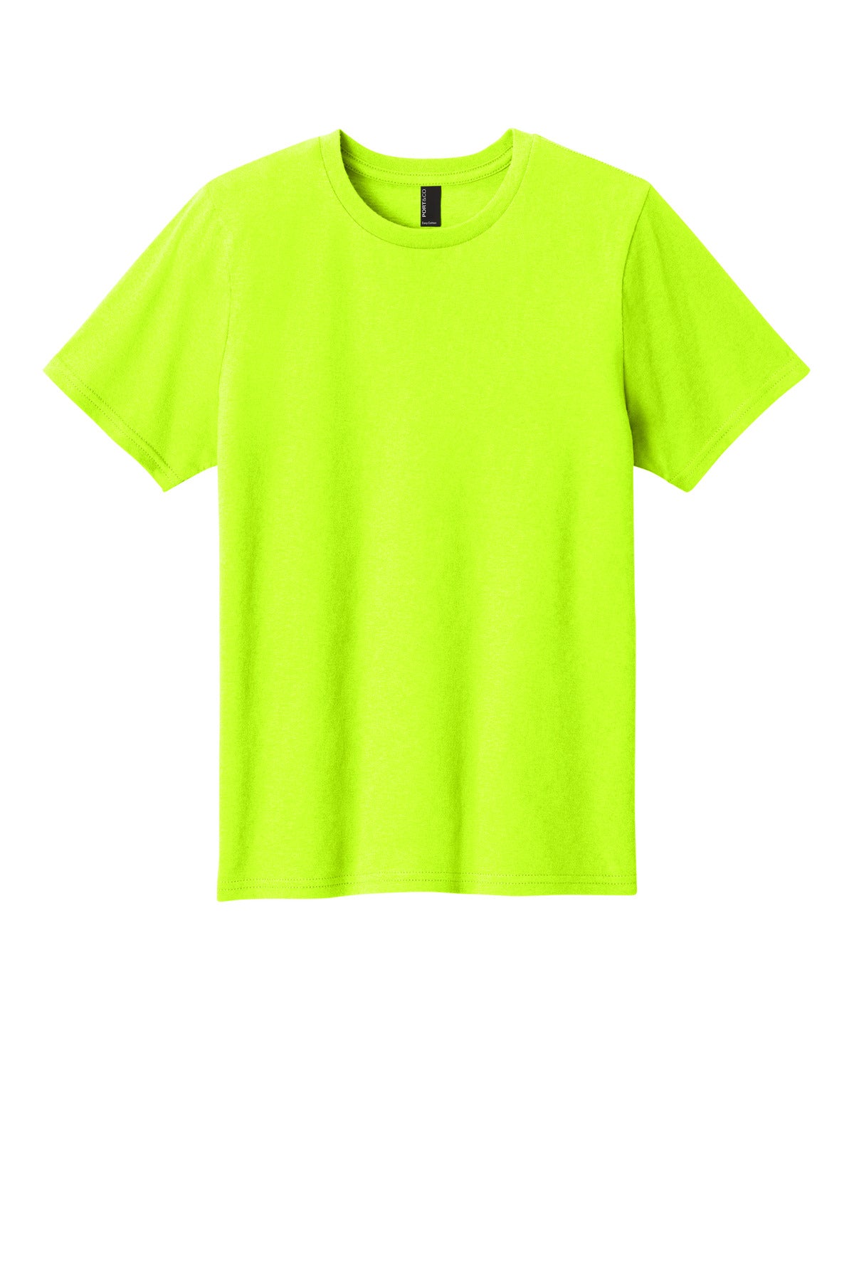 Port & Co Youth Easy Cotton Tee - S. Green