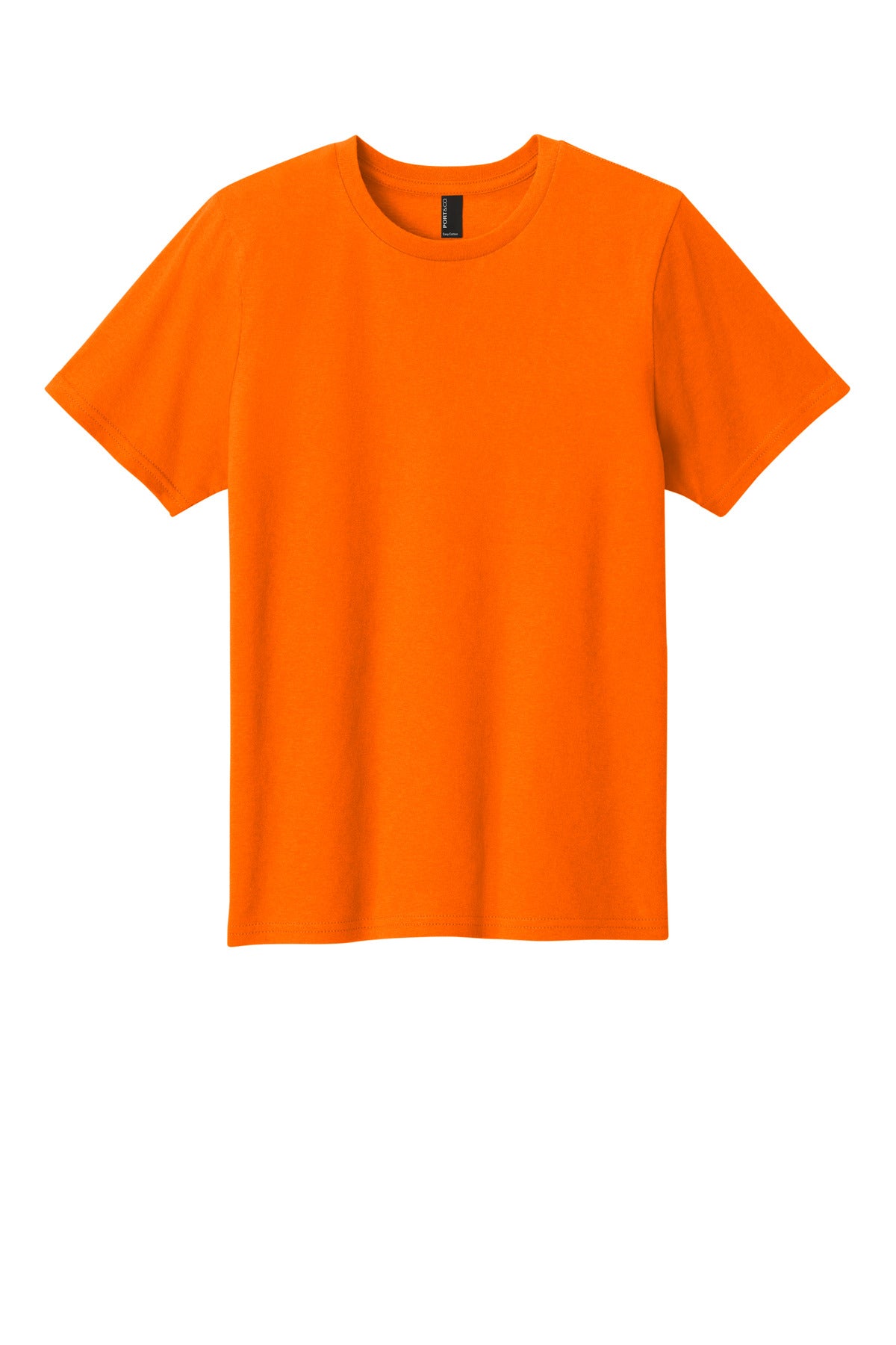 Port & Co Youth Easy Cotton Tee - S. Orange