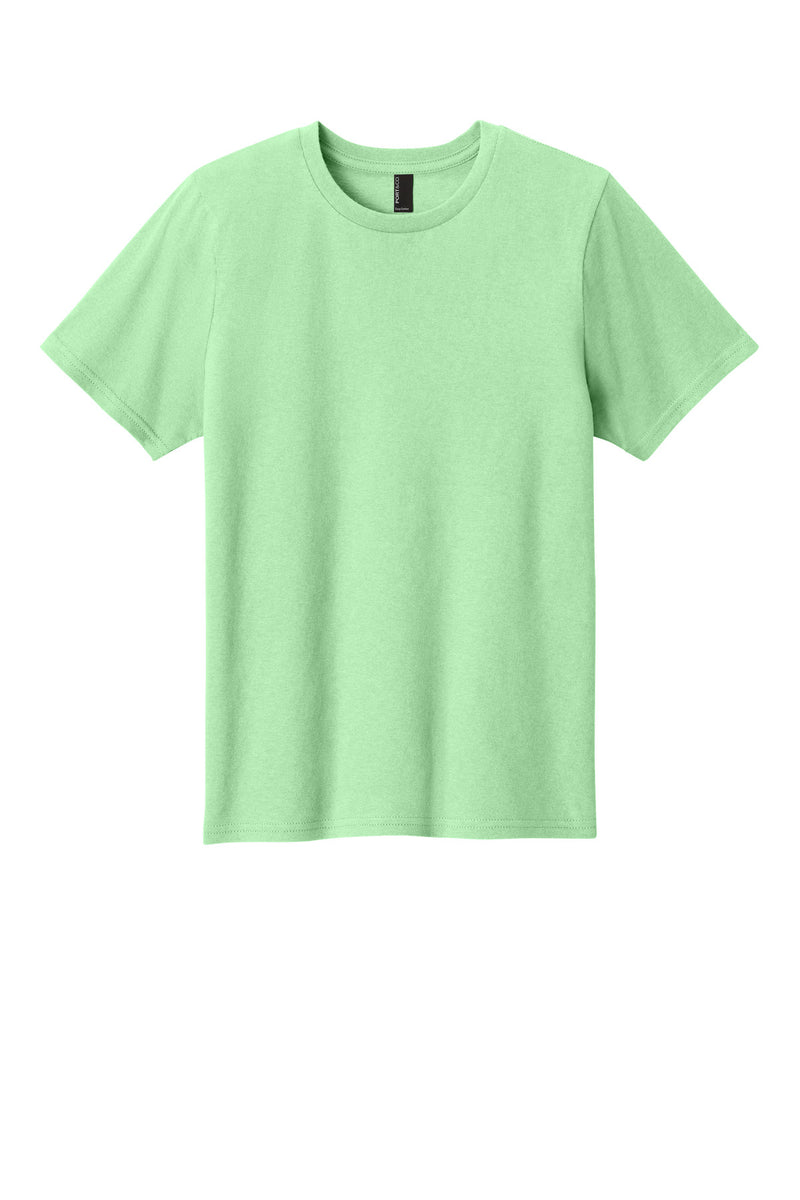 Port & Co Youth Easy Cotton Tee - Spearmint
