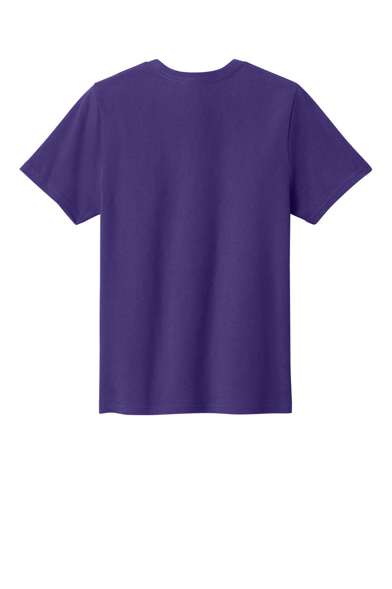 Port & Co Youth Easy Cotton Tee - Team Purple