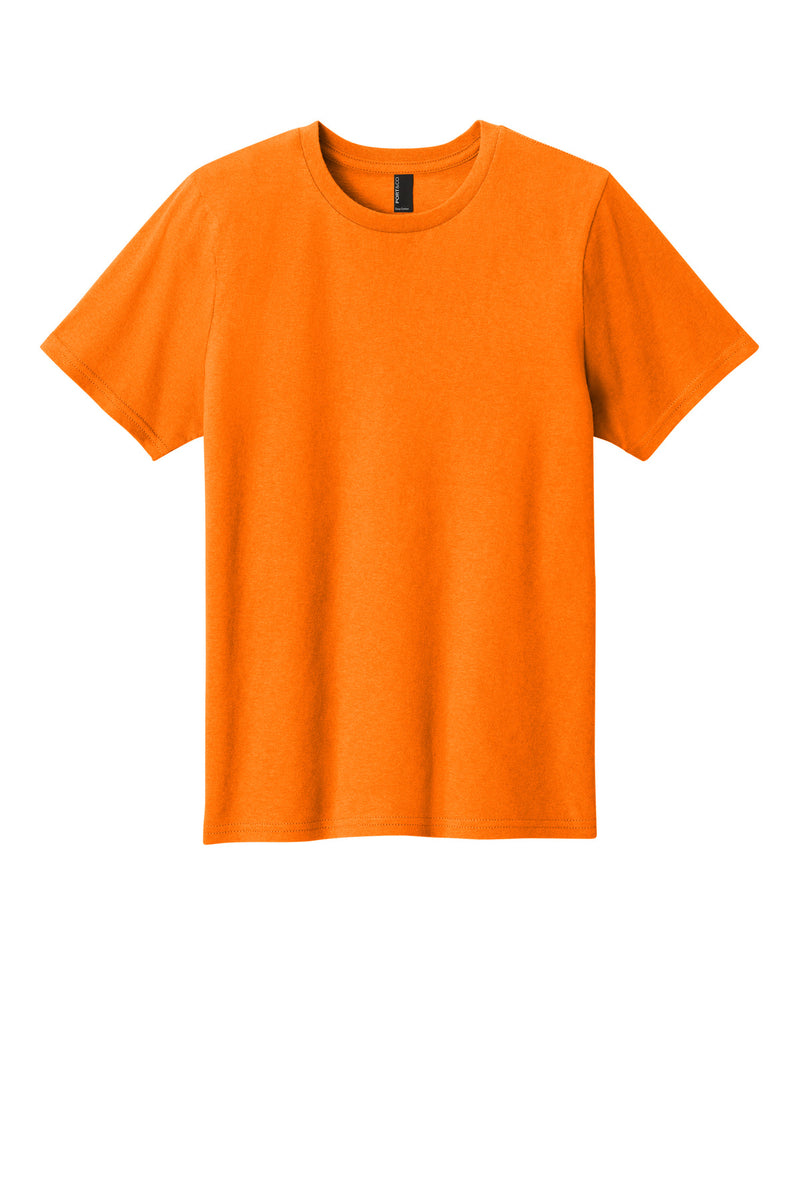 Port & Co Youth Easy Cotton Tee - Tennessee Orange