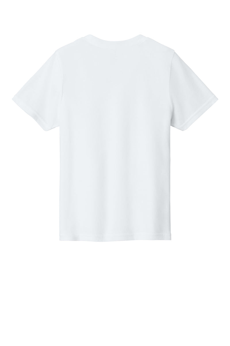 Port & Co Youth Easy Cotton Tee - White