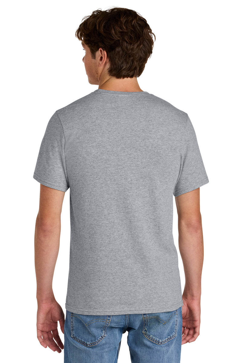 Port & Co Easy Cotton Tee - Athletic Heather