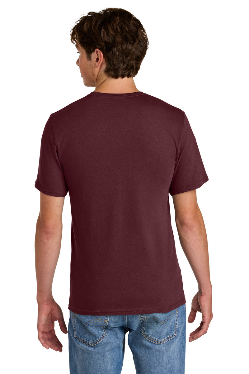 Port & Co Easy Cotton Tee - Athletic Maroon