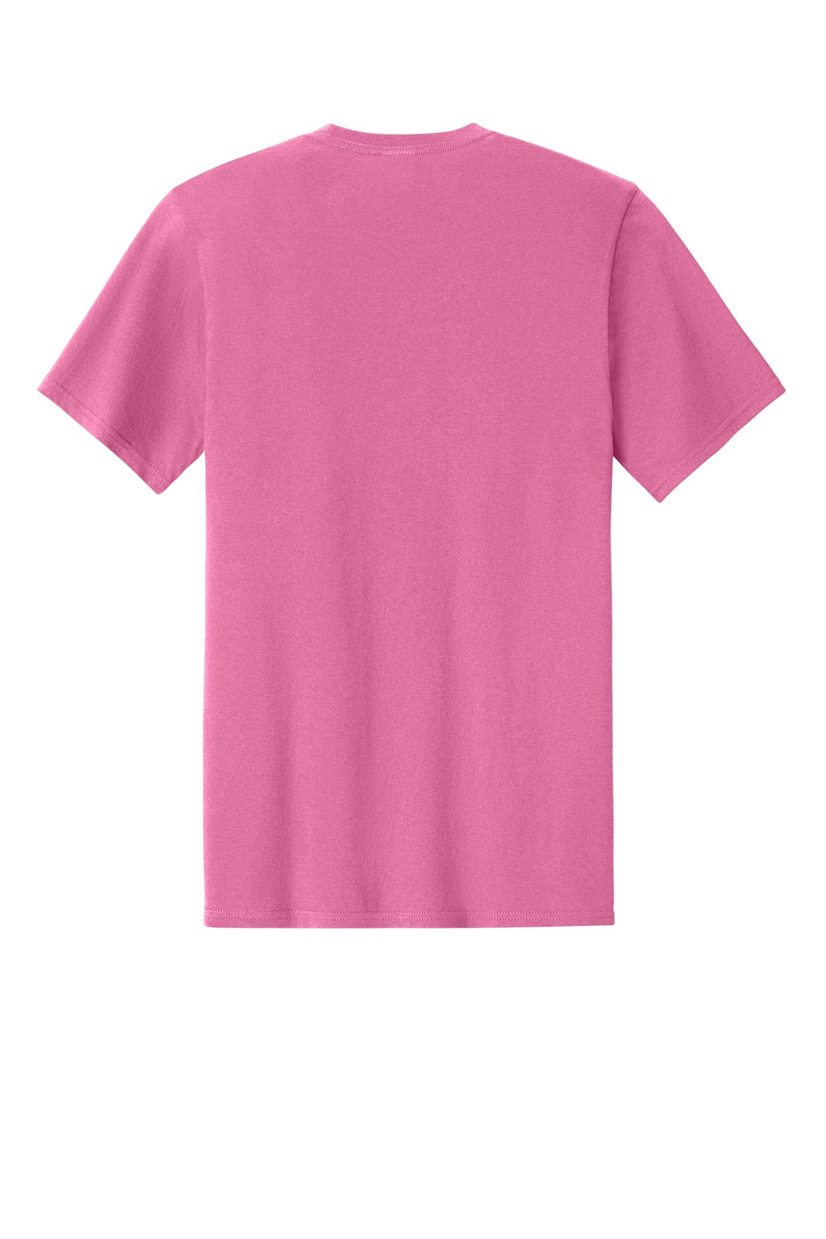 Port & Co Easy Cotton Tee - Awareness Pink