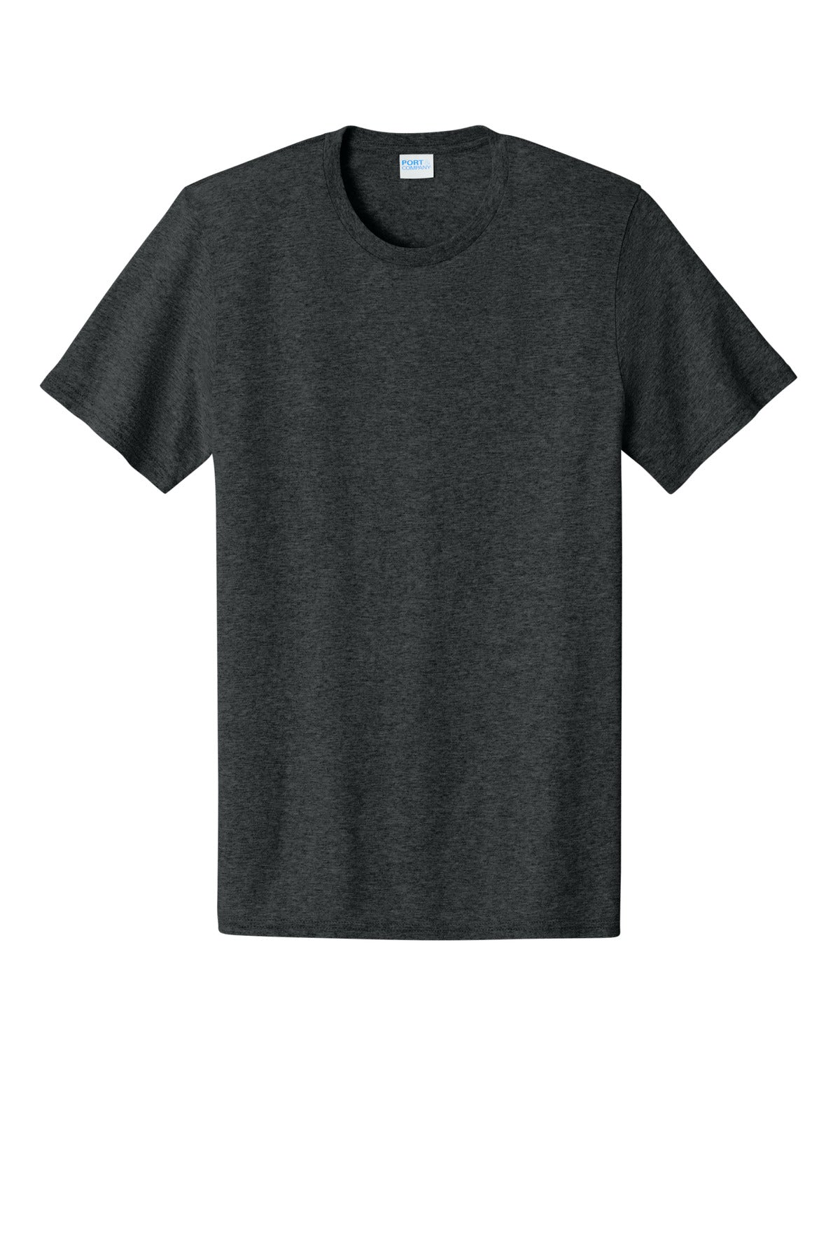 Port & Co Easy Cotton Tee - Black Heather