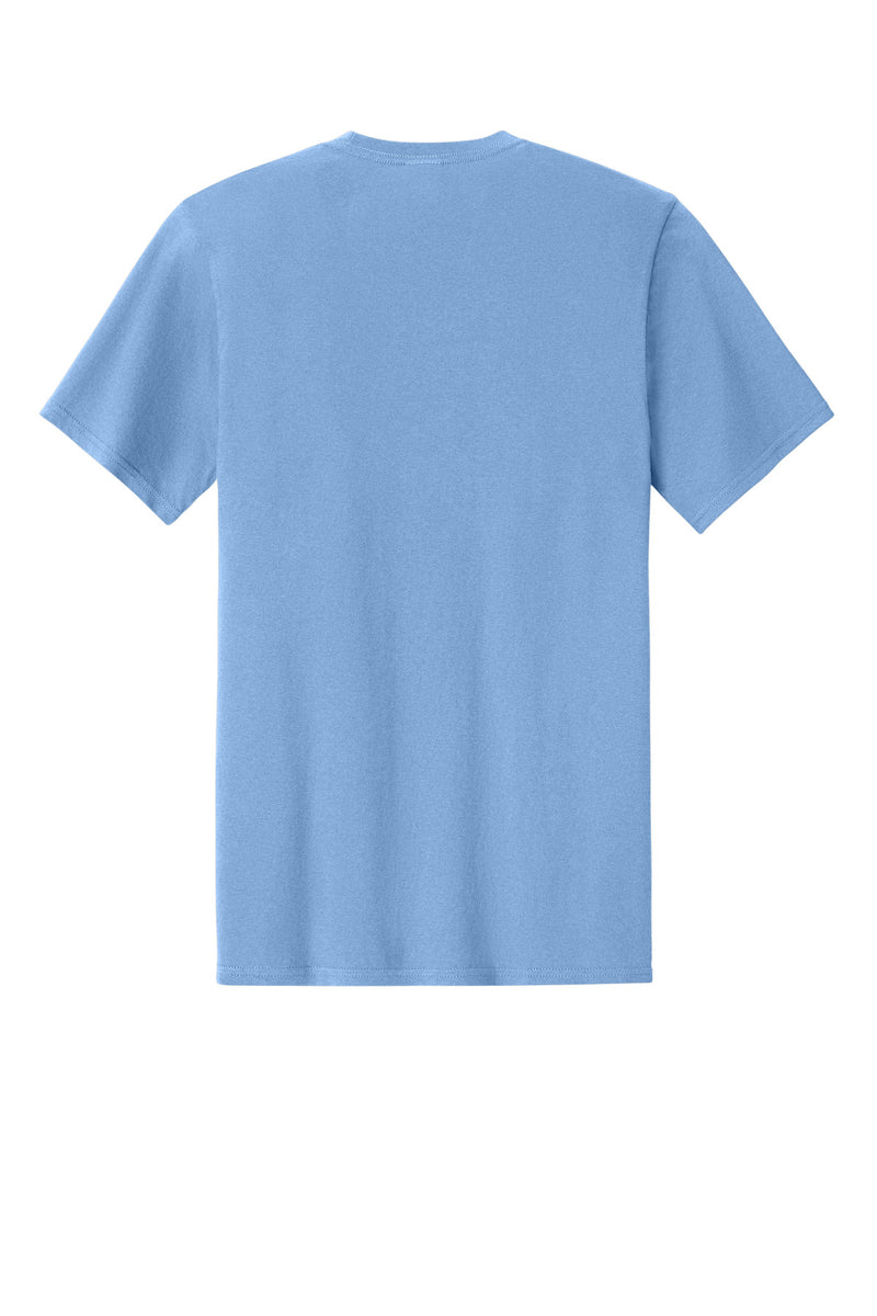 Port & Co Easy Cotton Tee - Carolina Blue