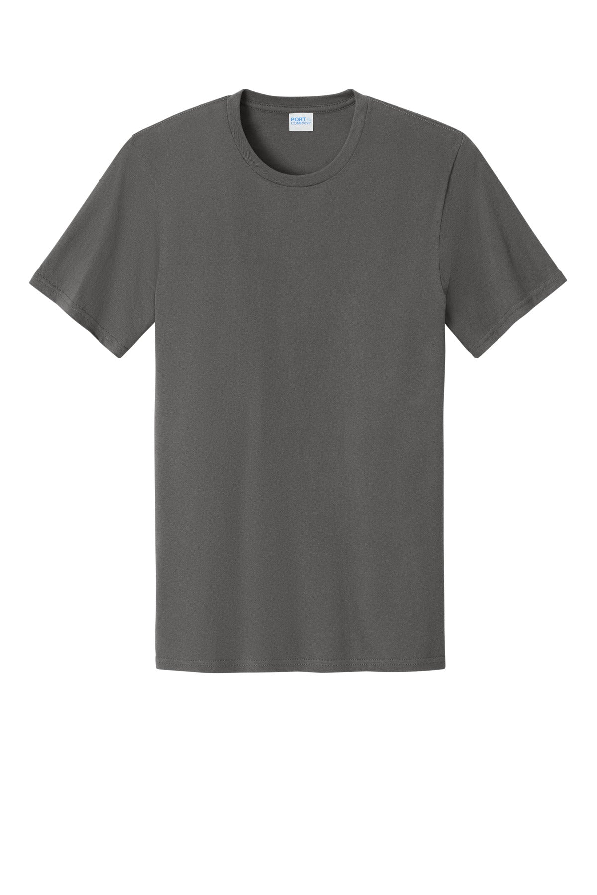 Port & Co Easy Cotton Tee - Charcoal