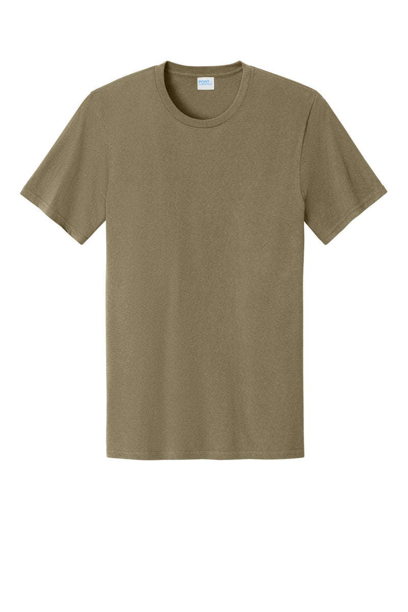 Port & Co Easy Cotton Tee - Coyote Brown