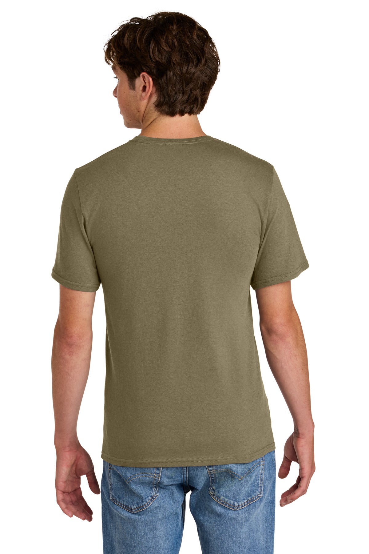 Port & Co Easy Cotton Tee - Coyote Brown