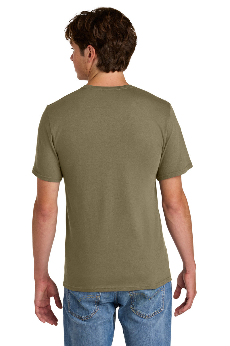 Port & Co Easy Cotton Tee - Coyote Brown