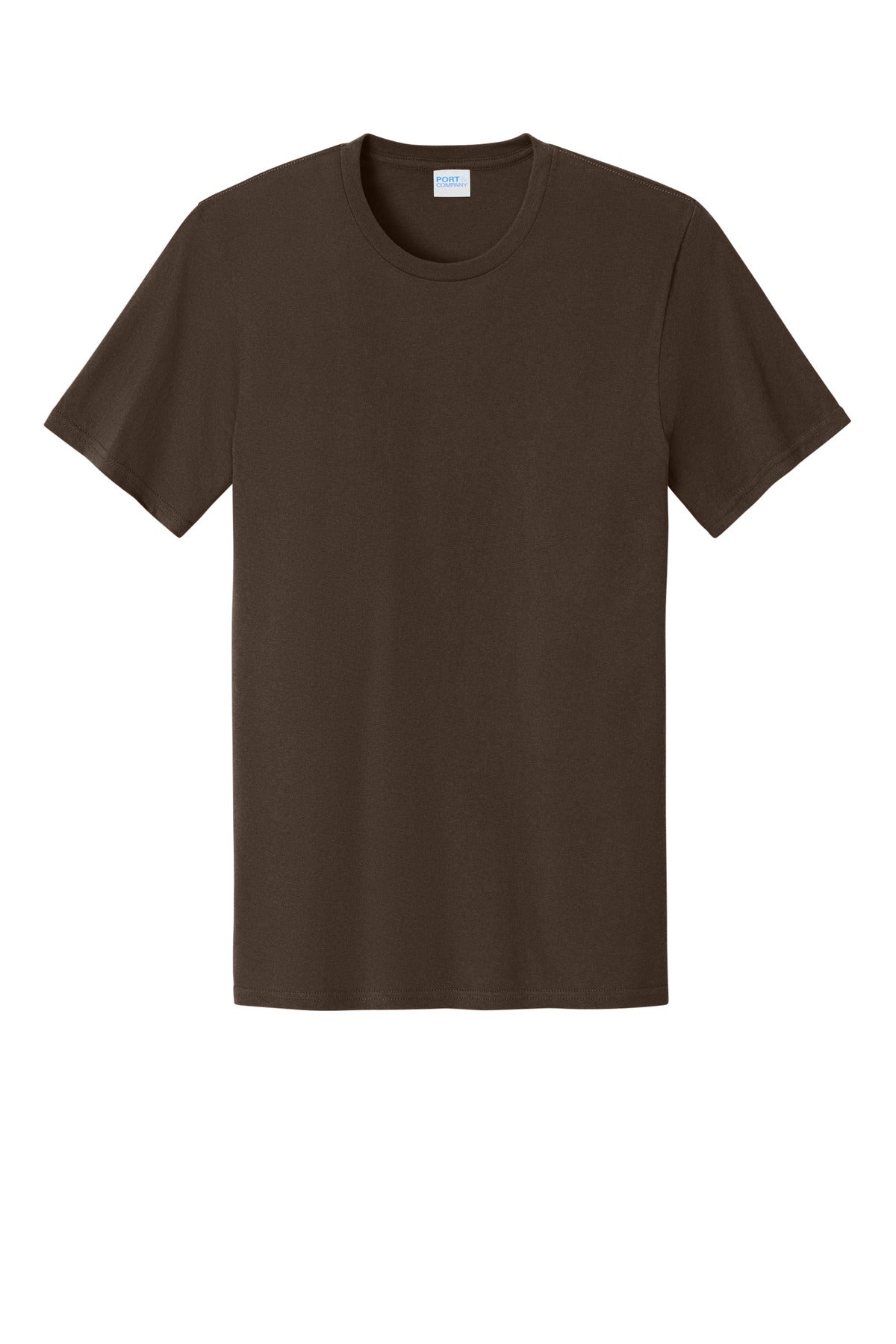 Port & Co Easy Cotton Tee - Dark Chocolate Brown