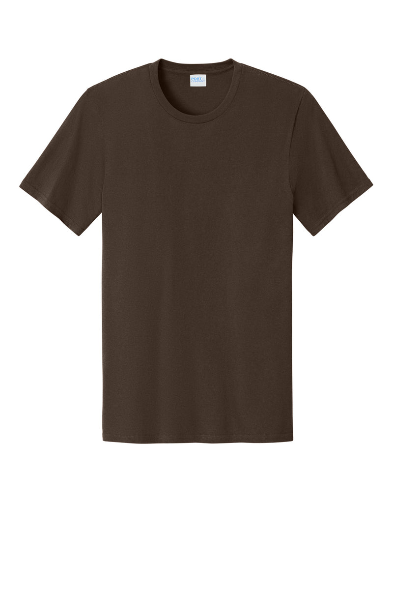 Port & Co Easy Cotton Tee - Dark Chocolate Brown