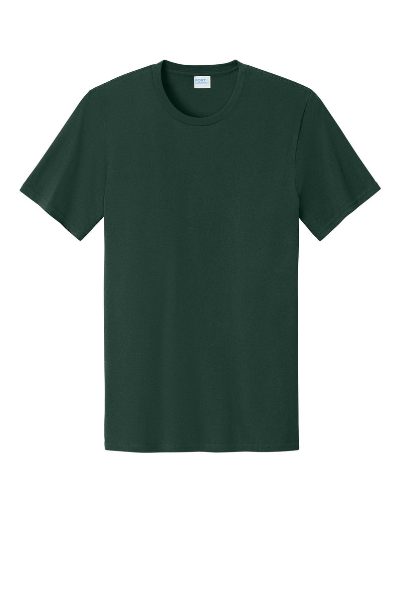 Port & Co Easy Cotton Tee - Dark Green