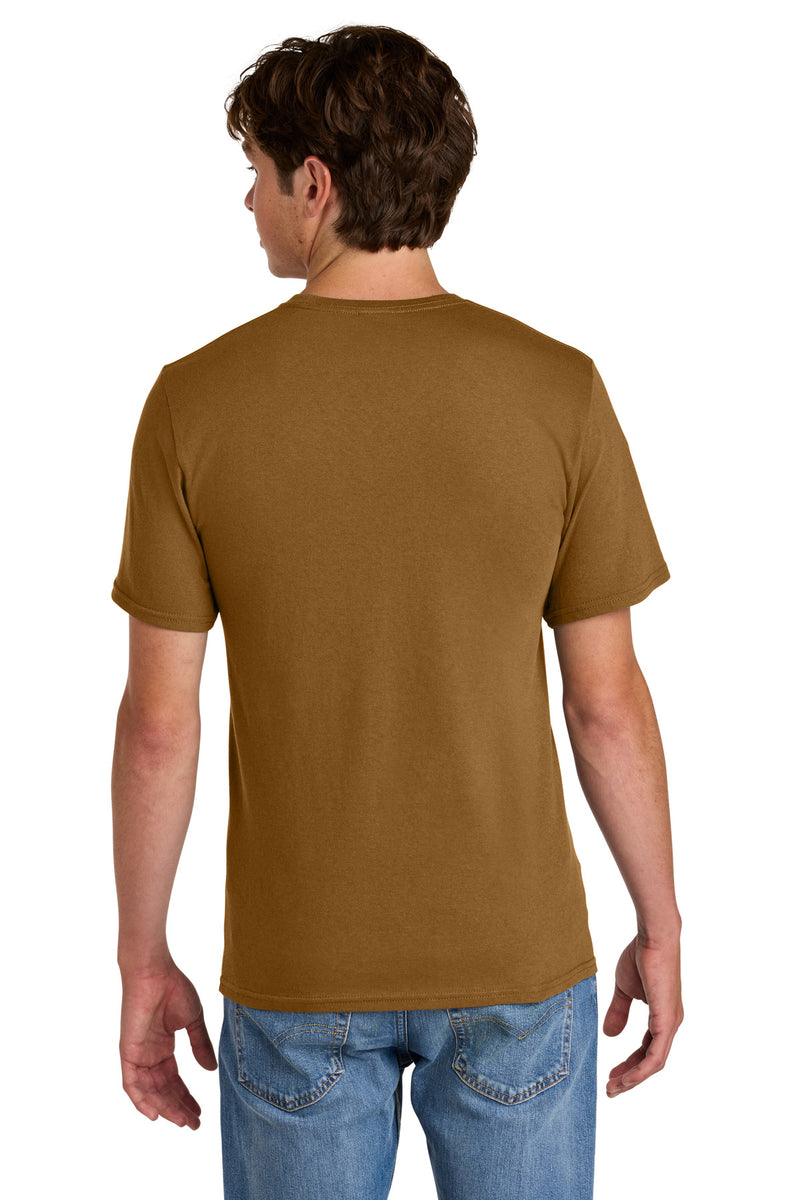 Port & Co Easy Cotton Tee - Duck Brown
