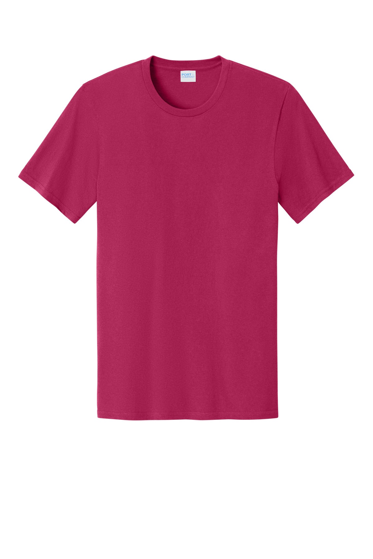 Port & Co Easy Cotton Tee - Flush Pink