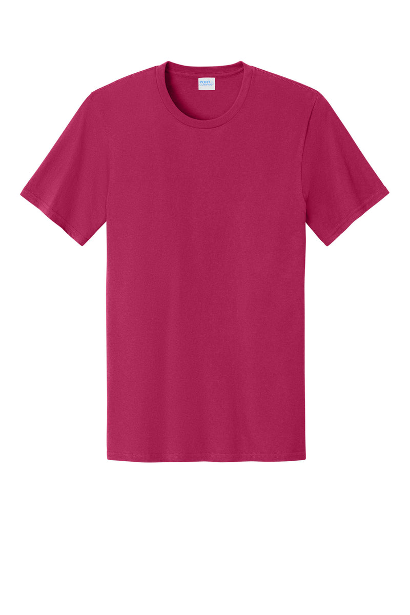 Port & Co Easy Cotton Tee - Flush Pink