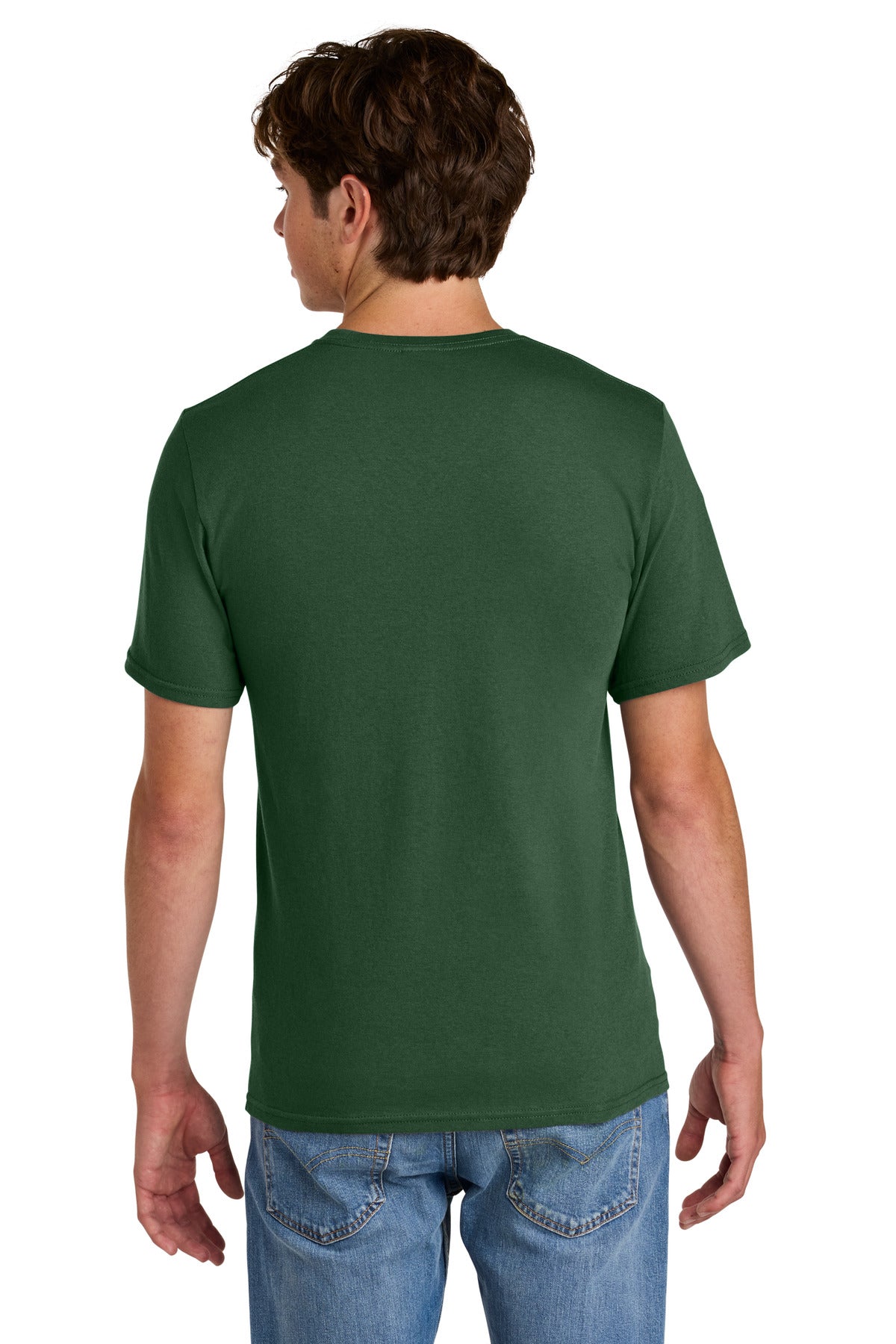 Port & Co Easy Cotton Tee - Forest Green