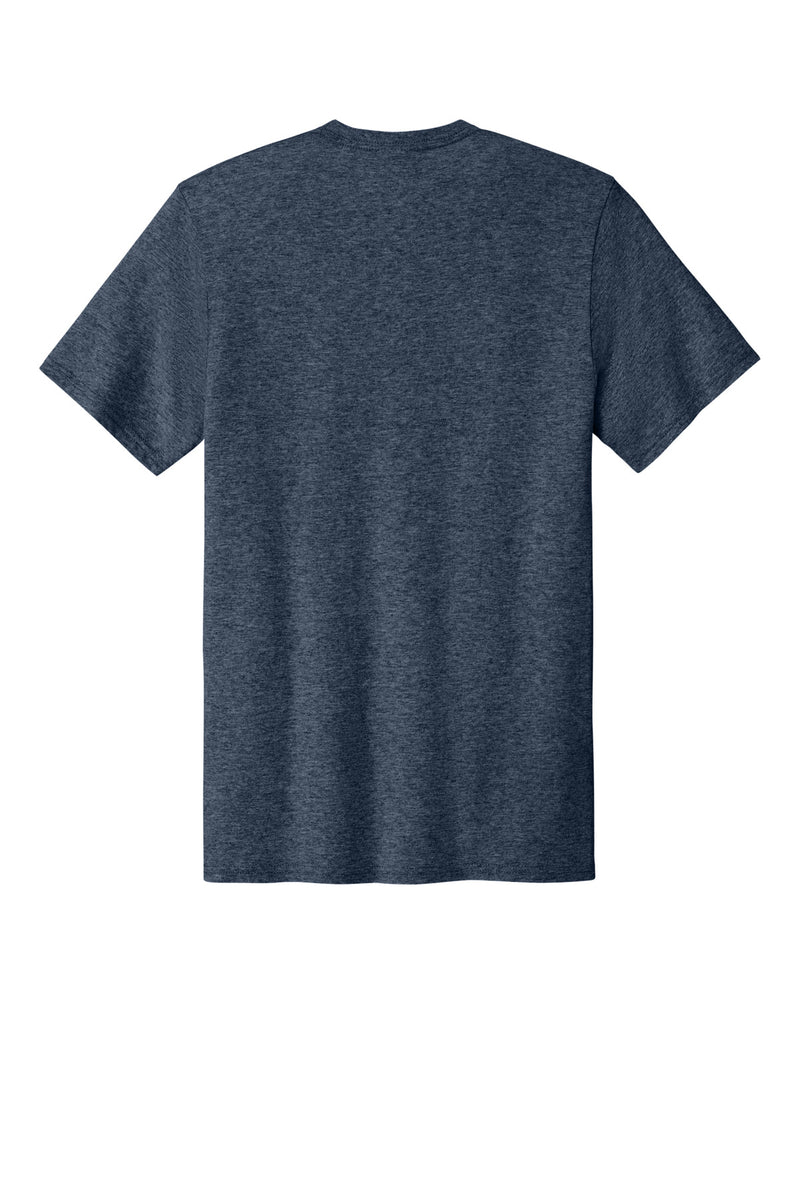 Port & Co Easy Cotton Tee - Heather Navy
