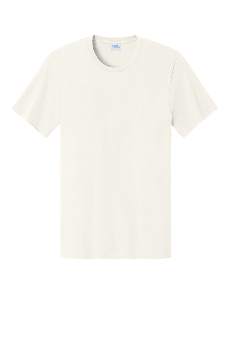 Port & Co Easy Cotton Tee - Ivory