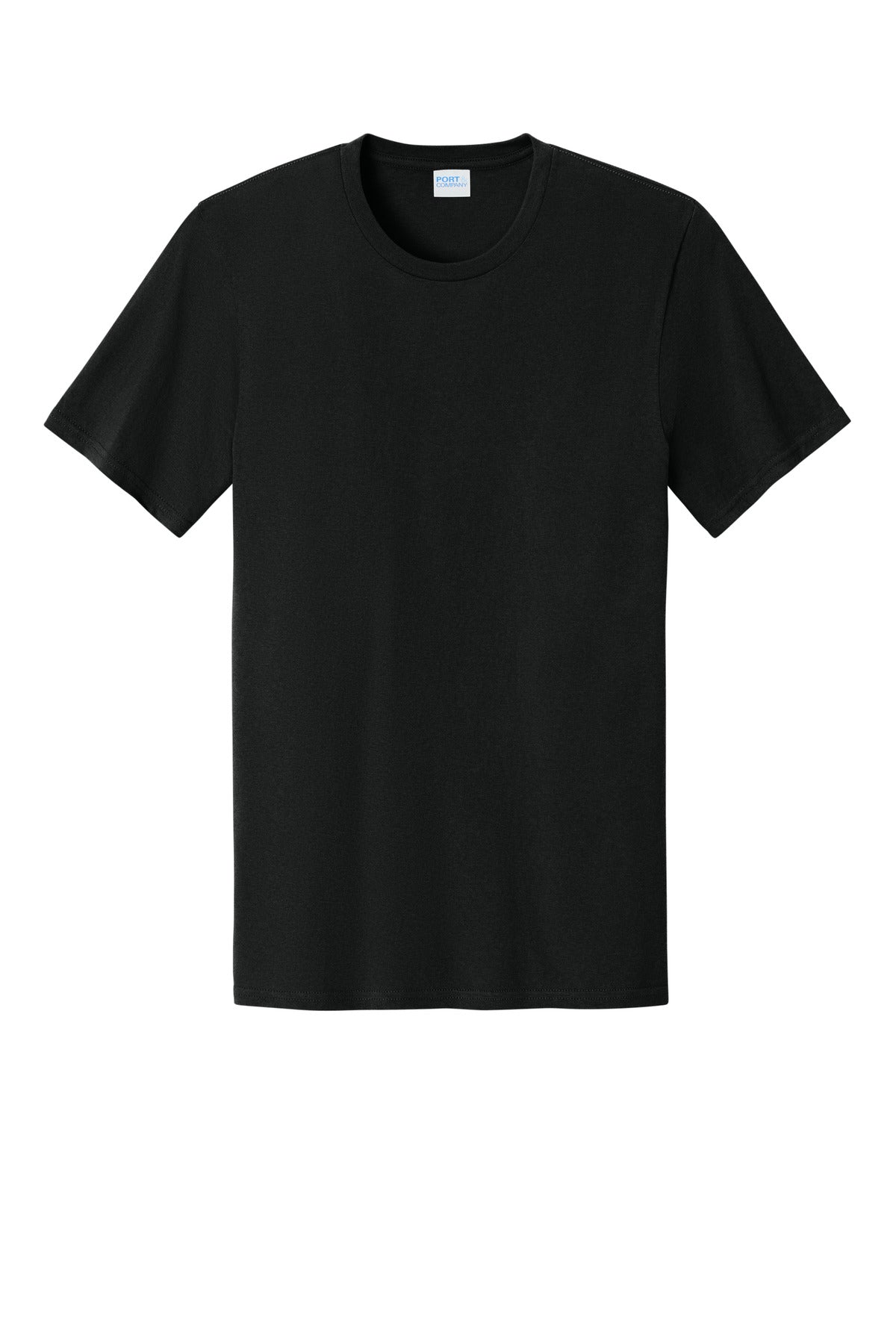 Port & Co Easy Cotton Tee - Jet Black