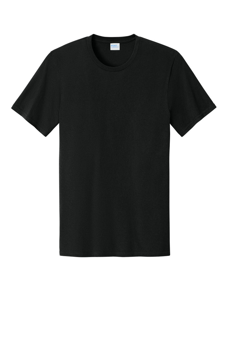 Port & Co Easy Cotton Tee - Jet Black