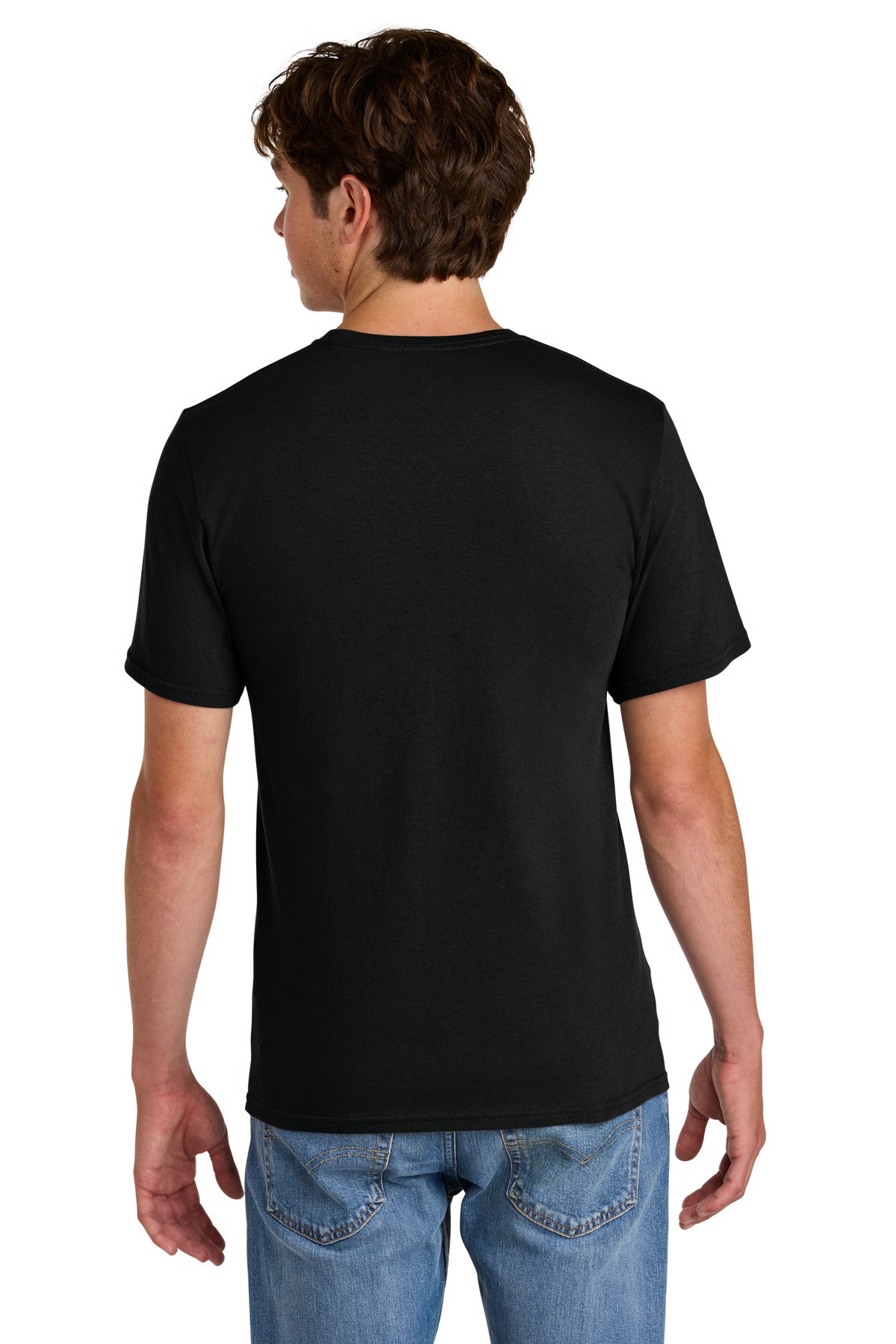 Port & Co Easy Cotton Tee - Jet Black