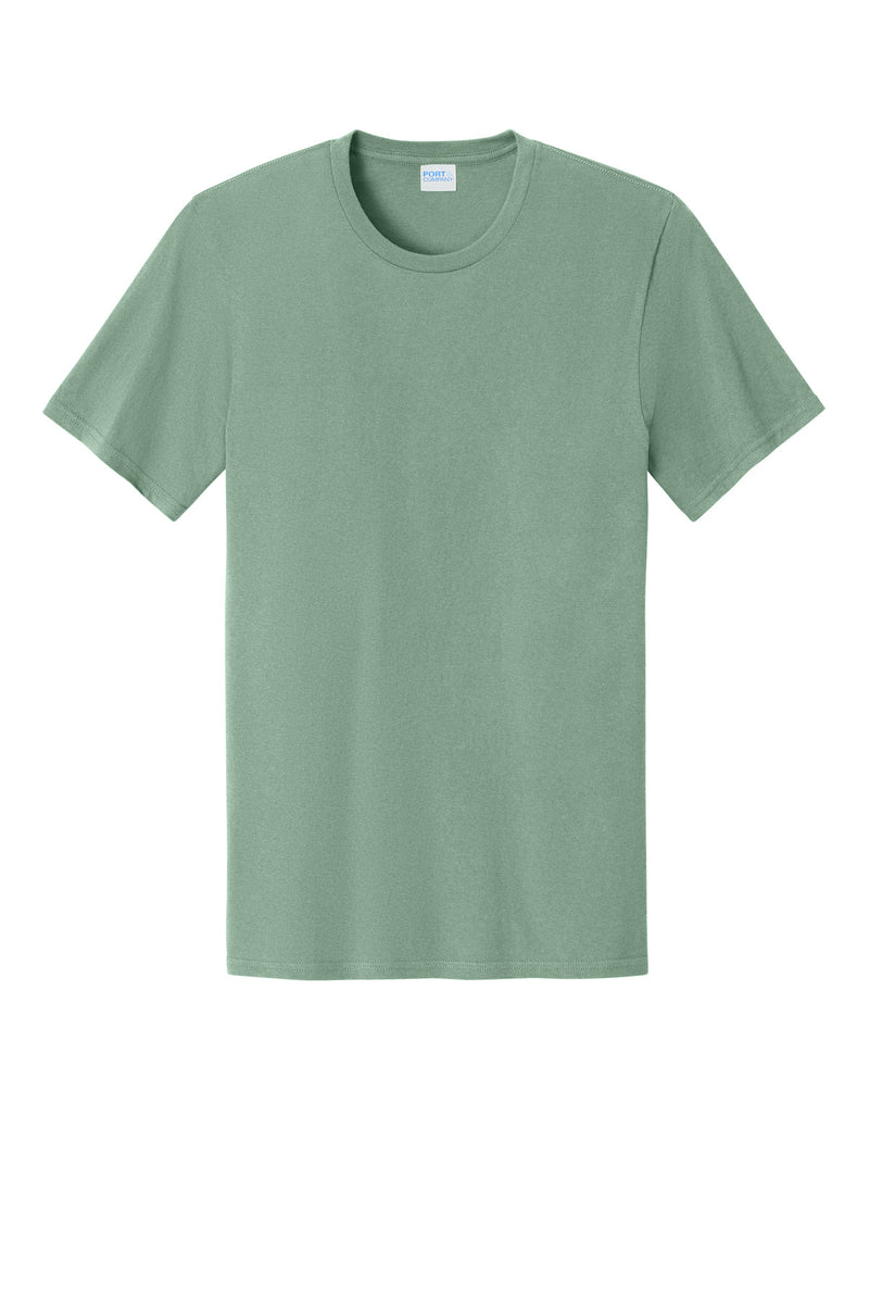Port & Co Easy Cotton Tee - Laurel Green