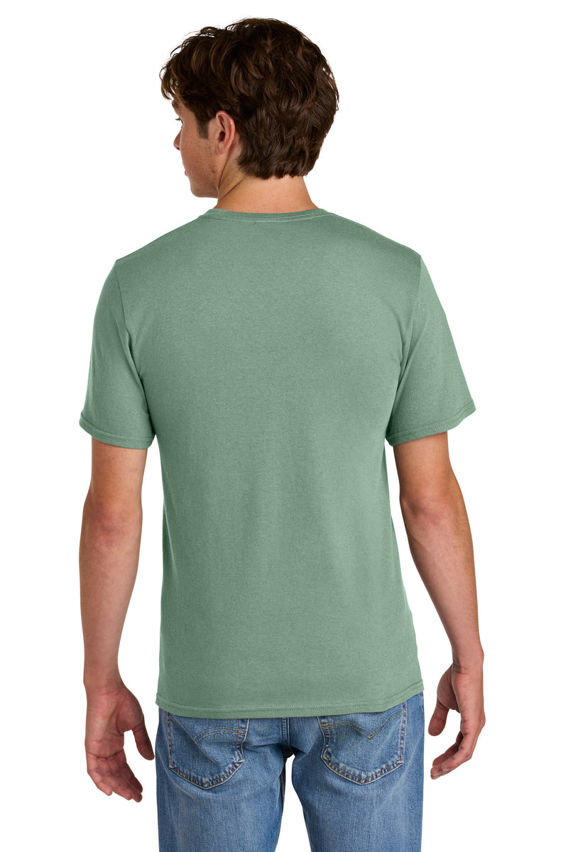 Port & Co Easy Cotton Tee - Laurel Green