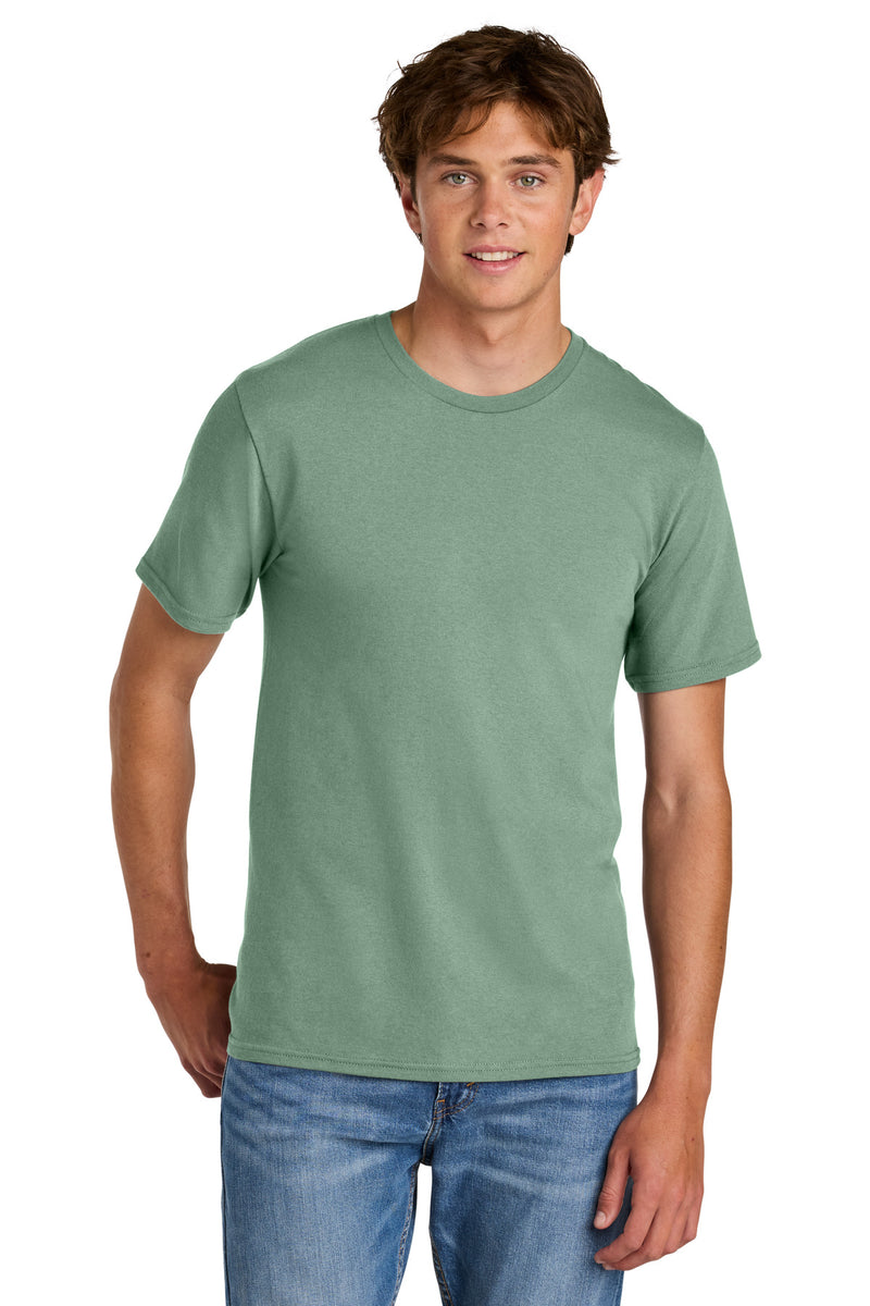 Port & Co Easy Cotton Tee - Laurel Green