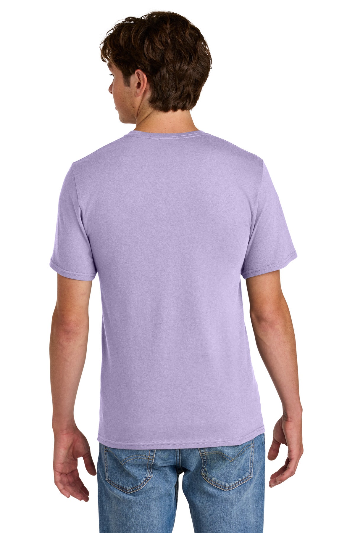 Port & Co Easy Cotton Tee - Lavender