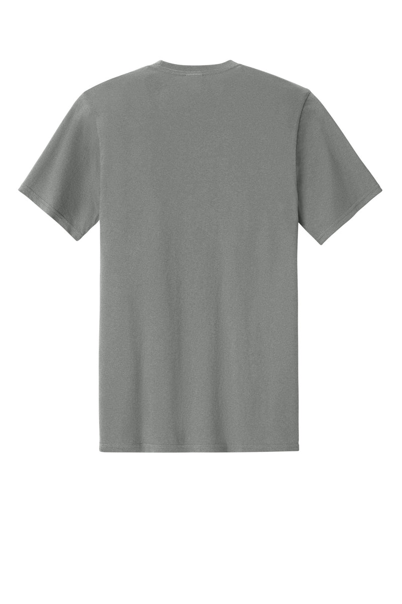 Port & Co Easy Cotton Tee - Medium Grey