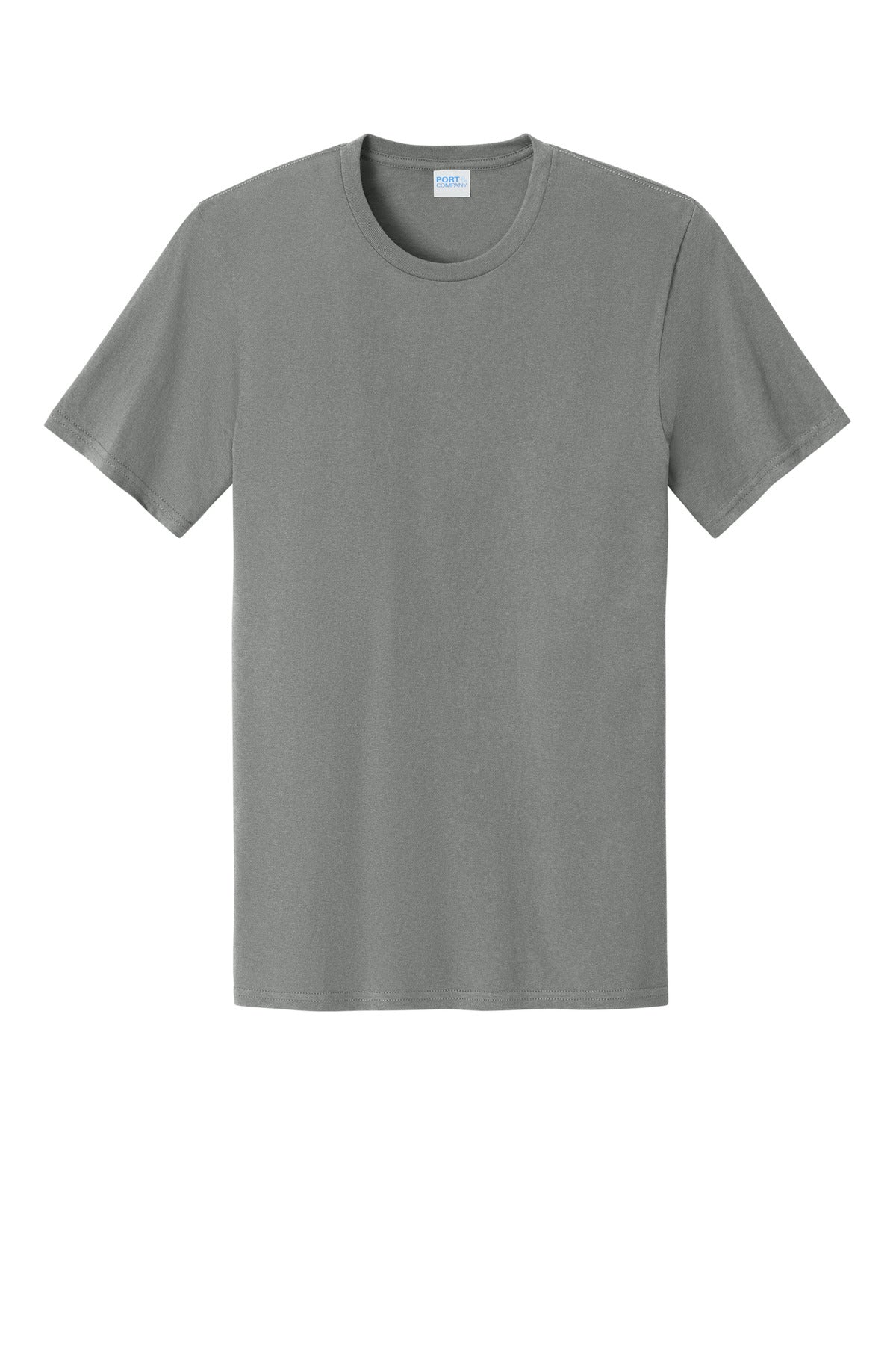 Port & Co Easy Cotton Tee - Medium Grey