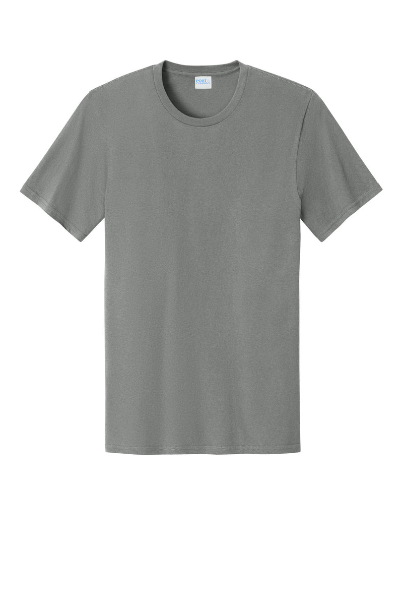 Port & Co Easy Cotton Tee - Medium Grey