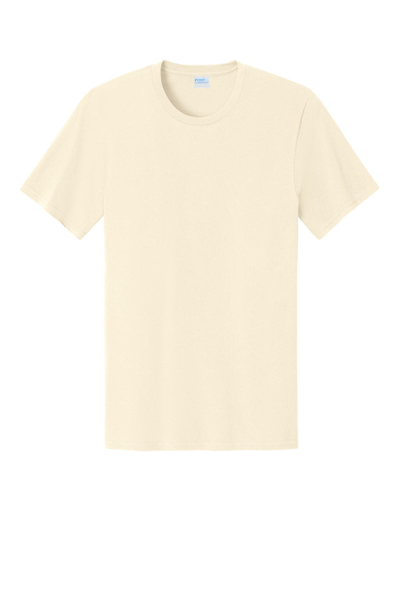 Port & Co Easy Cotton Tee - Natural