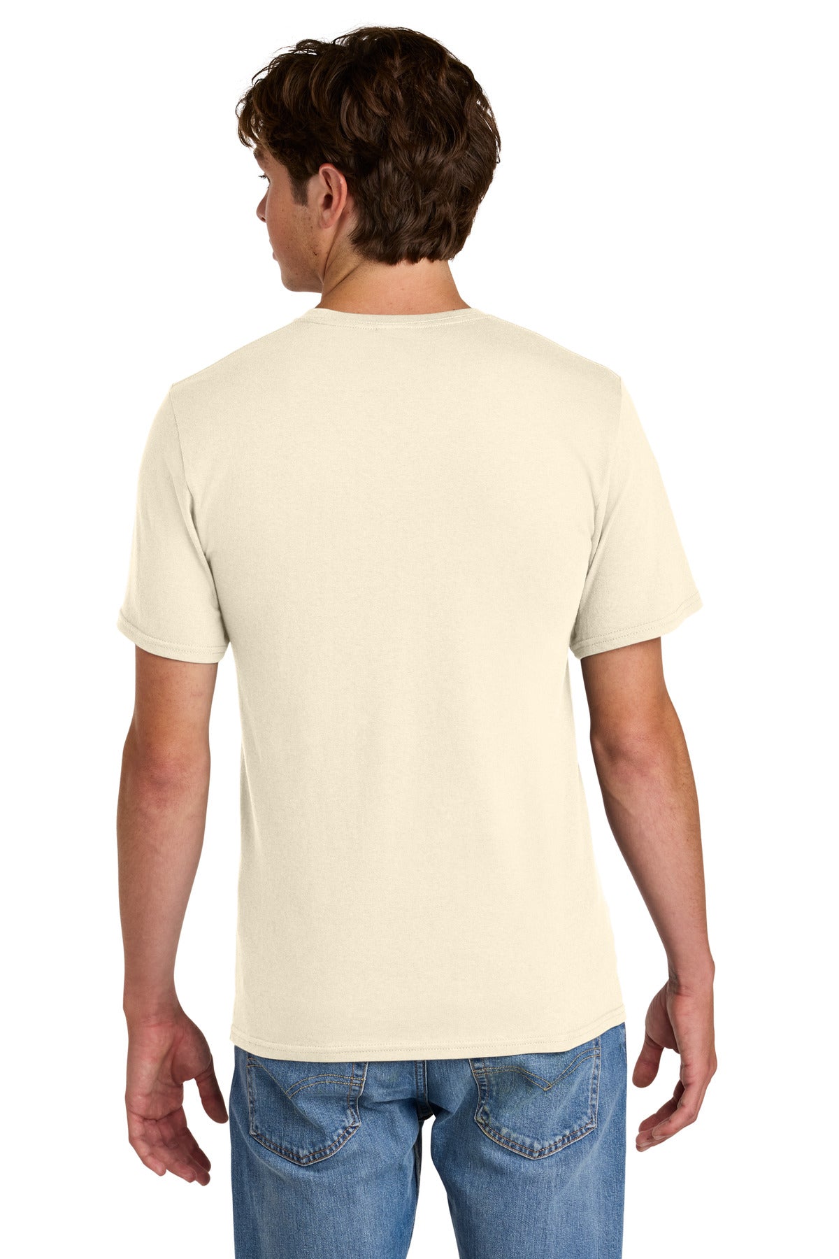Port & Co Easy Cotton Tee - Natural