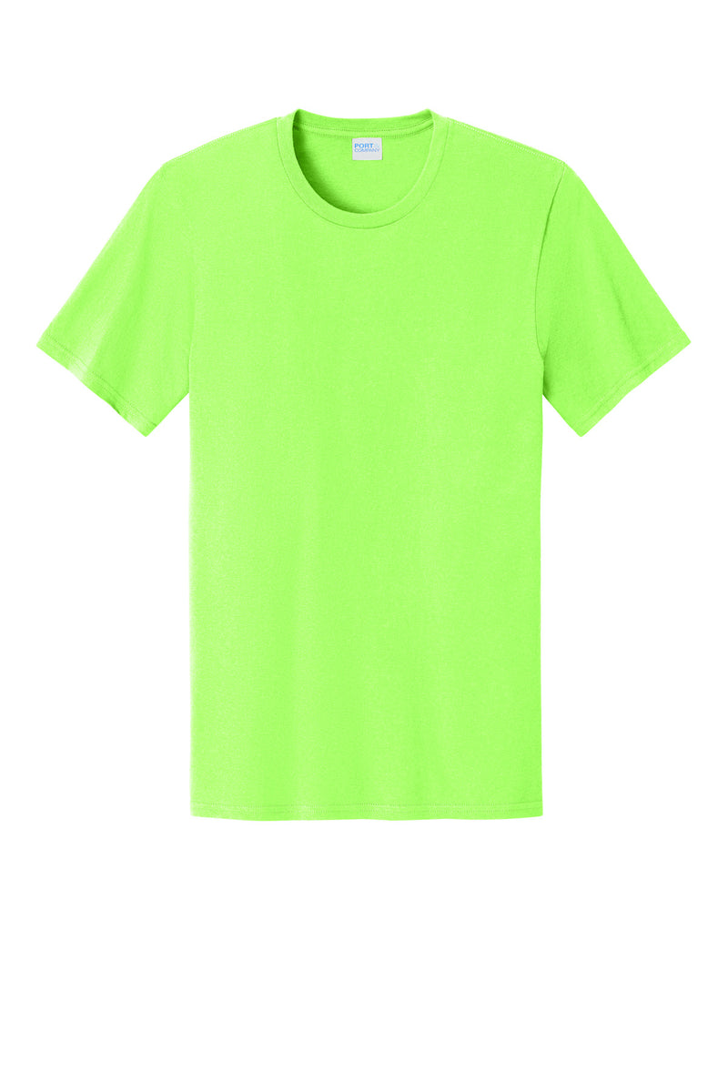 Port & Co Easy Cotton Tee - Neon Green